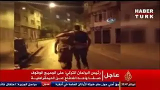 فيديو القبض على الانقلابيين في تركيا