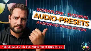 Davinci Resolve Audio Presets | PRESETS speichern, WORKFLOW steigern!