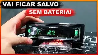 Como deixar configuração do Player Pioneer salve mesmo sem bateria