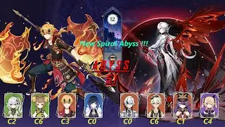 New Spiral Abyss 5.1 | Thoma Burgeon & Arlecchino Overloaded | Genshin Impact