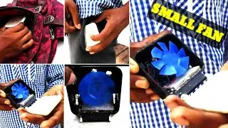 HOW TO MAKE POCKET FAN |DAY SUN|