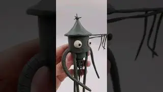Пластилиновая Тренога из Войны Миров! #войнамиров #фигурка #лепкавидео