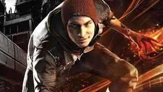 Infamous: Second Son - Delsin Running From Train