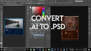 How to Convert .ai/.eps into .psd format