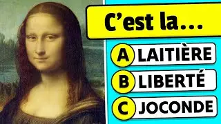 🧠 Es-tu un vrai GÉNIE ? 100 Questions de CULTURE GÉNÉRALE 📚✅