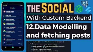 12 . Fetching posts  |  Flutter Social Media App With Custom Backend | Flutter Social Media App