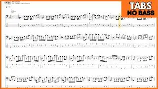 Jaco Pastorius - The Chicken (Melody) (Play Along Tabs Bass Cover)