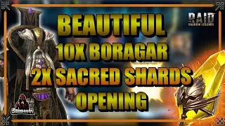 Pulling A Beauty - 10x Boragar 2x Sacred Shard Event - Raid Shadow Legends Day 194