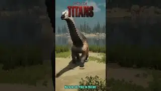 Apatosaurus Neck Slam! #pathoftitans #dinosaur #gaming