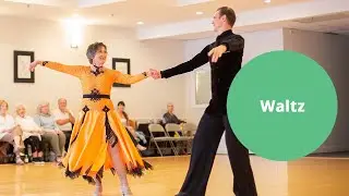Waltz Show Dance at Ultimate Ballroom Dance Studio