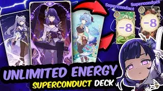 Do THIS for UNLIMITED Energy!? Superconduct Burst Deck Showcase Genshin TCG