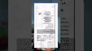 Así puedes consultar las actas de tu centro electoral 🇻🇪