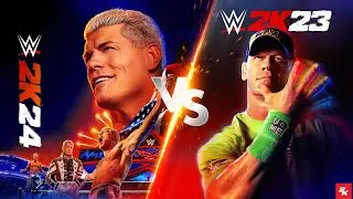 WWE 2K24 VS WWE 2K23 Comparison
