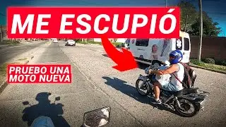 ME ESCUPE LA MOTO y PRUEBO LA MOTO DE UN SUB
