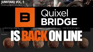 Quixel Megascans and Bridge are Back On Line For Unreal Engine