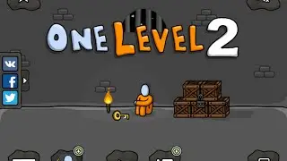 Прохождение one level 2 Stickman  Jailbreak