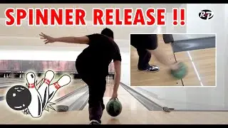 How to Spin the bowling ball : Bowling UFO Spinner Helicopter Style - Spinner Release [ Episode 3 ]