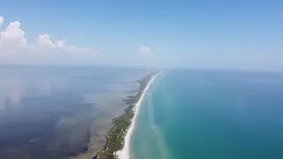 Лазурное 2021, море, пляж, перехід на острів Джарилгач