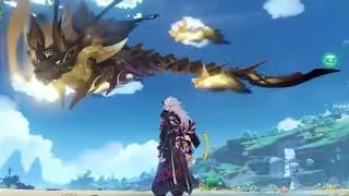 Arataki Itto Vs Dragon Gameplay