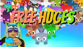 Easily get Free Huge Pets in Roblox Pet Sim 99 😱