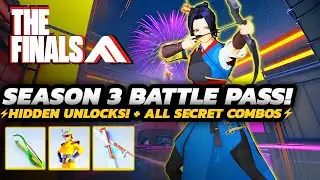 THE FINALS - SEASON 3 Battle PASS Overview | ALL Secret UNLOCKS | + Day 1 STORE