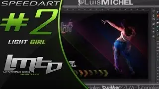 Photoshop CS6: Composicion Lihgt! Girl !' Speed Art' (3)