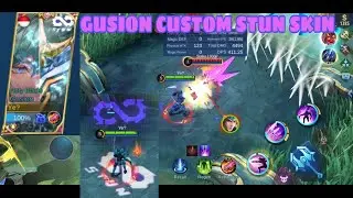 Gusion - S.T.U.N Skin | Costum Skin © By An Gaming | MLBB✔️