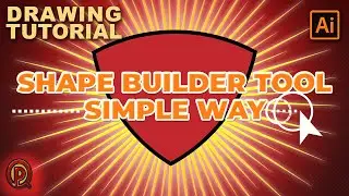Shape Builder Tool-How to use?-Drawing Tutorial Video#drawing #tutorial