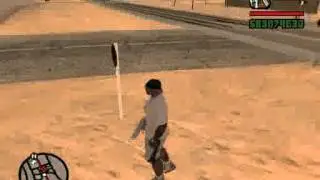 GTA San Andreas *(Пасхалка №5) (Загадочный дорожный знак)