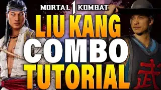 Mortal Kombat 1 Liu Kang Kung Lao Combos - Mortal Kombat 1 Liu Kang Combo Tutorial Kung Lao Kameo