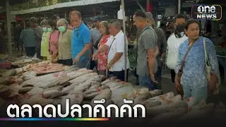 น้ำมาทำตลาดปลาคึกคัก คนแห่ซื้อเพียบ | ข่าวเช้าช่องวัน | สำนักข่าววันนิวส์