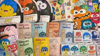 [💥paper diy💥] INSIDE OUT 2 Paper Crafts Collection unboxing! | Blind Bags/Boxes Compilation | asmr