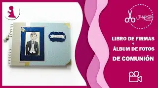 DESCUBRE este maravilloso LIBRO DE FIRMAS y ÁLBUM DE FOTOS de COMUNIÓN ¡Te va a encantar! | JUGASA