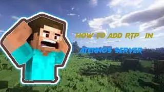How to add RTP  In Minecraft Aternos Server !