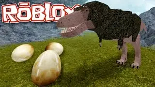 T.Rex and The Eggs! - Roblox Dinosaur Simulator