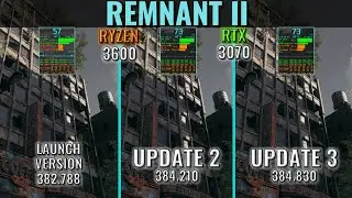 Remnant 2 - Patch 384.830 - RTX 3070 - Ryzen 5 3600 - Benchmark - 1440p