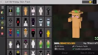 MCPE 30 cosmetic skins | IOS only