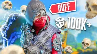 When A 100,000 Kills Wraith Main Tries Her New Buffs... | Apex Legends Season 16