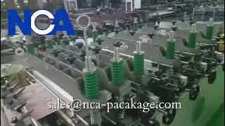 Automatic spout pouch full line production-NCA Spout machines
