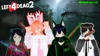 Неживой коллаб Left 4 Dead 2 Hox, Svar & Meho [Vtuber]