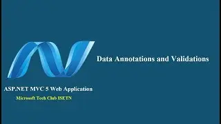 Data Annotations and Validations in MVC 5