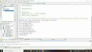 Tutorial 10: Verilog code of Full subtractor using structural level of abstraction