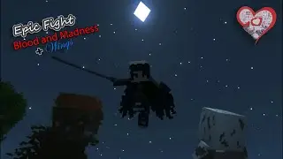 Minecraft - Epic Blood Wings ft. Blood and Madness Weapons + Wings Mod