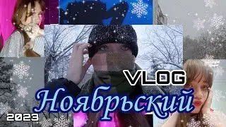 Последний влог 2023/ Как прошёл мой ❄️ Ноябрь ❄️✨ #влог