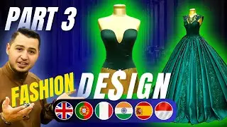 Part 3 | Wedding & Evening Dress Sewing Course: How to Cut and  How to Sew