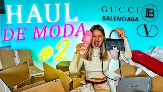 SUPER HAUL de *MARCAS DE LUJO* con DIEGO (Gucci, Balenciaga, Valentino, Jacquemus) NATALIA OSONA