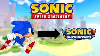 VOXEL SONIC & CYBERSTATION SONIC SPEED SIMULATOR LEAKS ON ROBLOX