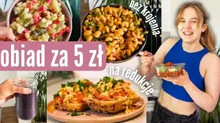 CAŁY DZIEŃ JEDZENIA dietetyczki | przepisy na redukcję, obiad za 5 zł, lunch z resztek