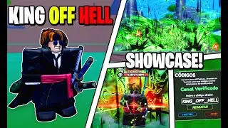 SHOWCASE + COMO CONSEGUIR O KING OFF HELL E TODOS NOVOS CODES E ACC NO ONE FRUIT SIMULATOR - ROBLOX