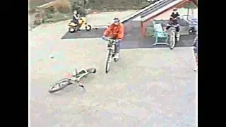 Retro MTB Dirt Jumping and Fooling - Norton Tower, Halifax- 1995 ish